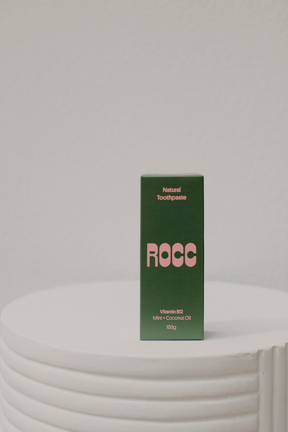 ROCC NATURALS TOOTHPASTE 100g - Vitamin B12 + Coconut Oil