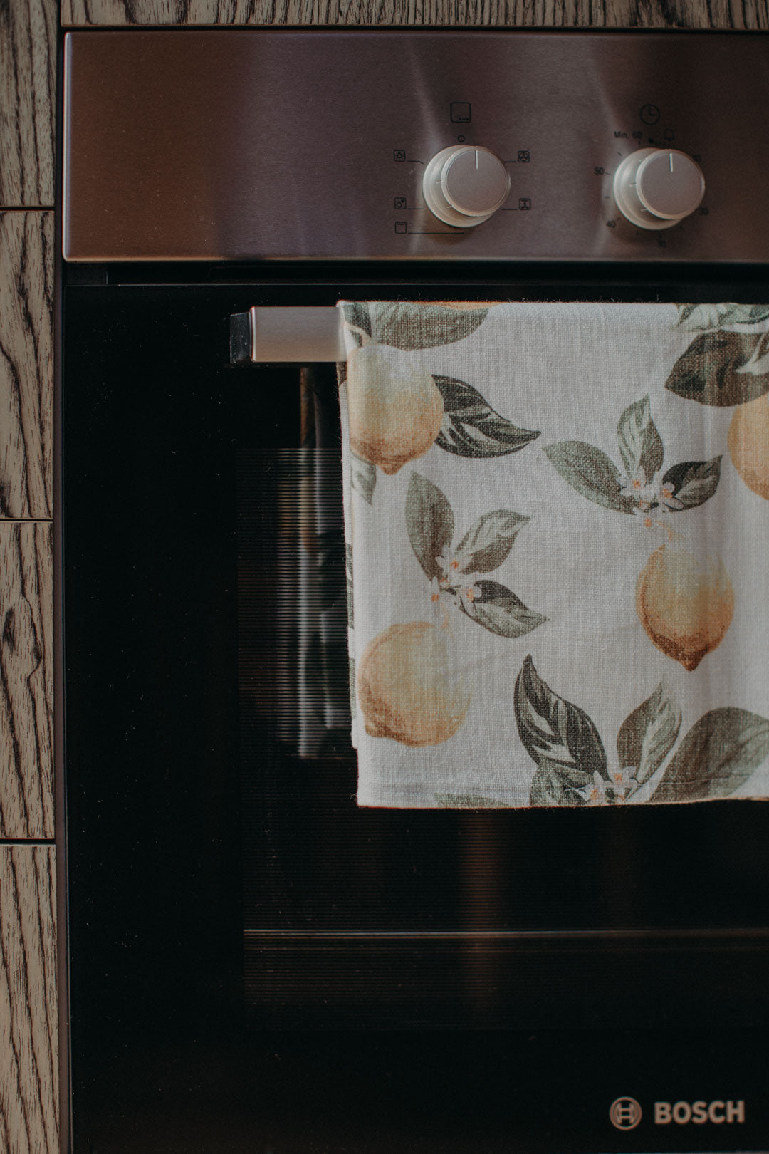100% Cotton Tea Towel - Lemon - 2 Set