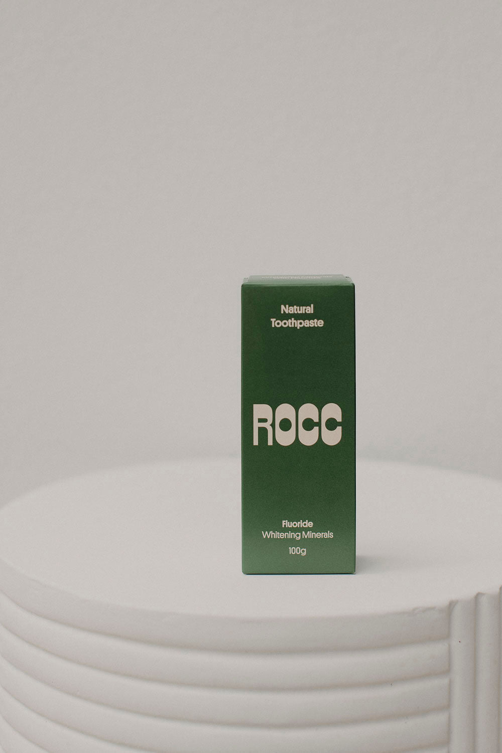 Rocc Naturals Toothpaste 100g - Whitening Minerals + Fluoride