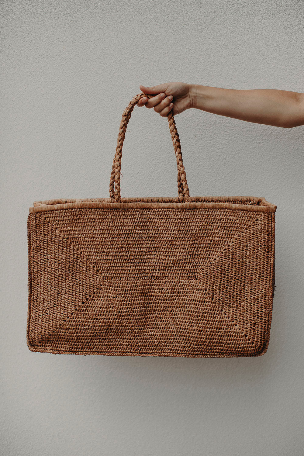 Ethically Made Raffia Bag - Made in Madagascar